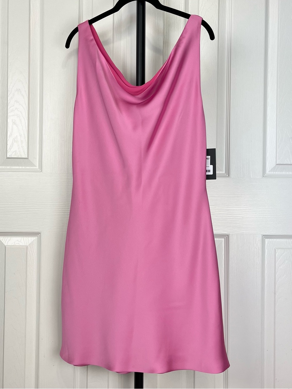 Norma Kamali Maria Mini Dress - Candy Pink